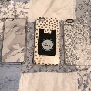 Bundle of 3 IPhone 6 Plus cases